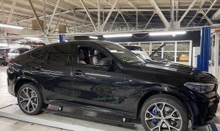 Выдвижные электро пороги на BMW X6 G06 2020