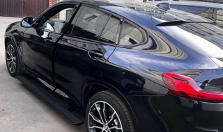Выдвижные электро пороги на BMW X4 G02