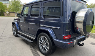 Выдвижные электро пороги на Mercedes G-class