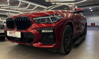 Выдвижные электро пороги на BMW X6 G06 2020