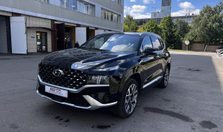 Выдвижные электро пороги на Hyundai Santa Fe с 2015 по 2025