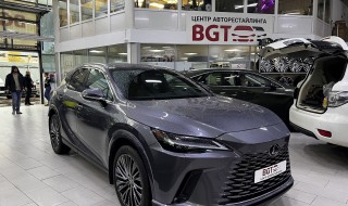 Выдвижные электро пороги на Lexus RX 2023